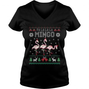 Fa la la la mingo Christmas Vneck