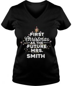 First Christmas As The Future Mrs.Smith Vneck