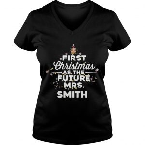 First Christmas As The Future Mrs.Smith Vneck