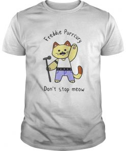 Freddie Purrcury don’t stop meow Happy New Year Guys Tee
