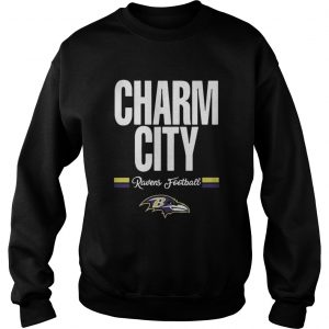 Funny Charm City Baltimore Ravens Football Sweatshirt
