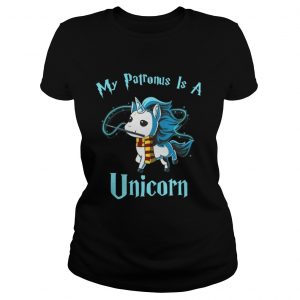 Harry Potter My Patronus is a unicorn Ladies tee