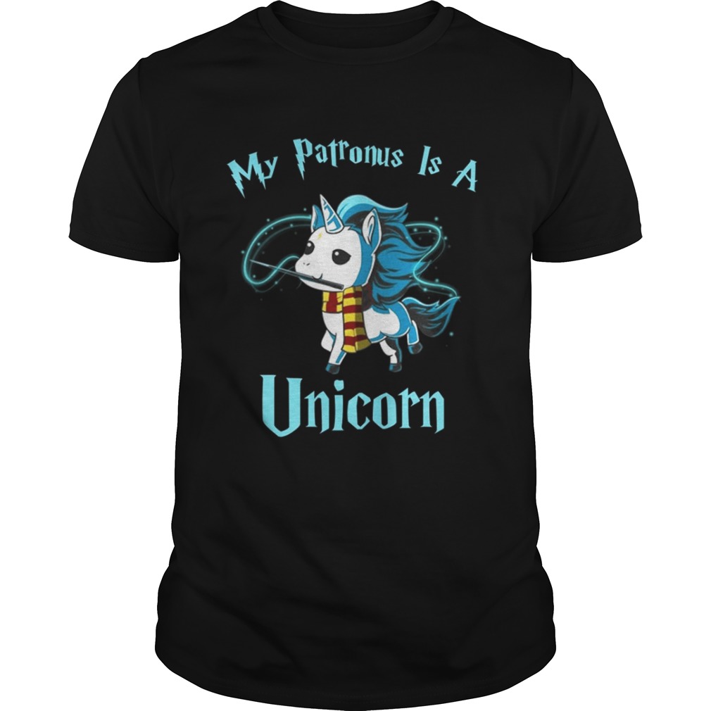 Harry Potter My Patronus is a unicorn tshirt