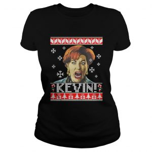 Home Alone Kevin ugly Christmas Ladies Tee
