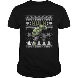 Hulk Marvel ugly christmas Guys Tee