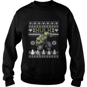 Hulk Marvel ugly christmas Sweatshirt