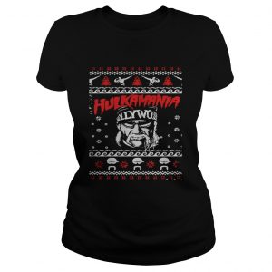 Hulkamania hollywood christmas Ladies Tee