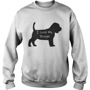 I Love My Beagle Dog Sweatshirt