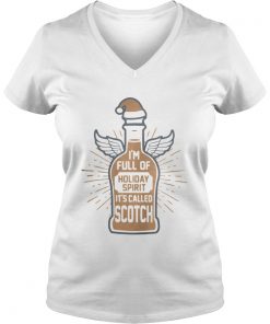 Im full of holiday spirit its called Scotch christman Vneck