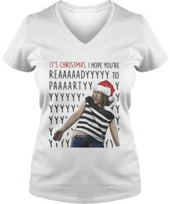 It’s Christmas I hope you’re reaaaaadyyyyy to paaaartyyyy Vneck