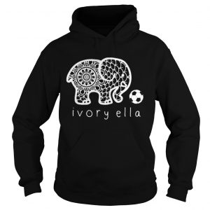 Ivory Ella Elephant Hoodie