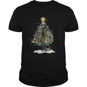 Jack Skellington Christmas Tree Unisex Tee
