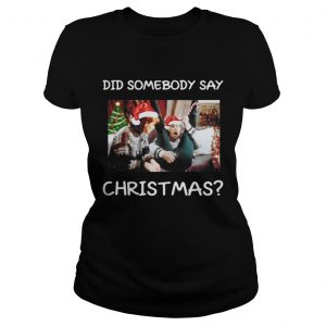 Jim Carrey Dumb Did somebody say Christmas Ladies Tee
