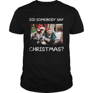 Jim Carrey Dumb Did somebody say Christmas Unisex Tee