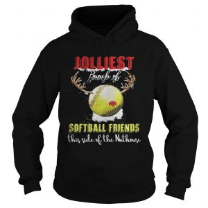 Jolliest Bunch Of Softball Friends Hoodie