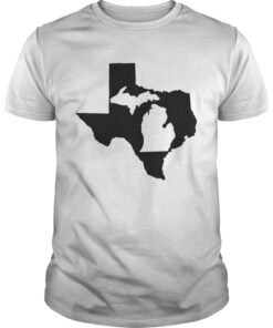 Living in Texas and you’re from Michigan Guys Tee
