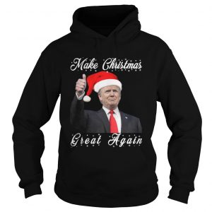 Make christmas great again Trump Hoodie