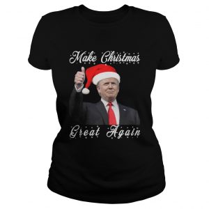 Make christmas great again Trump Ladies Tee