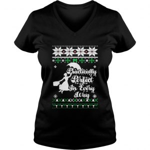 Mary Poppins Practically perfect in every way ugly Vneck