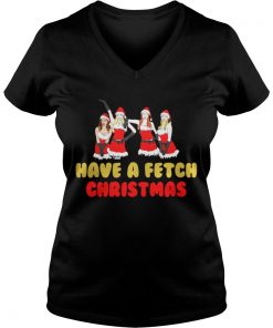 Mean girls have a fetch Christmas Vneck