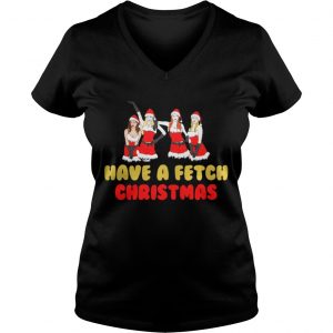 Mean girls have a fetch Christmas Vneck
