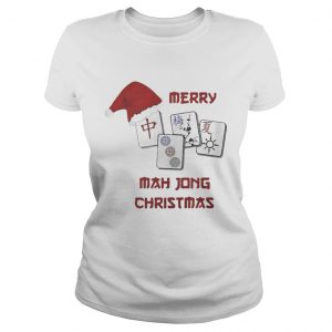 Merry Mahjong Christmas Ladies tee