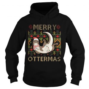Merry Ottermas Christmas Ugly Hoodie