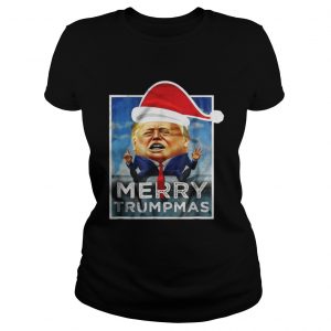 Merry Trumpmas Christmas Ladies Tee