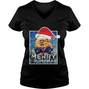 Merry Trumpmas Christmas Vneck