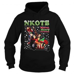 New Kids On The Block Merry Merry Christmas Hoodie