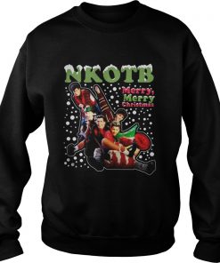 New Kids On The Block Merry Merry Christmas Sweatshirt