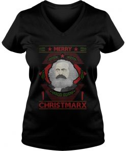 Official Karl Marx merry Christmarx Vneck