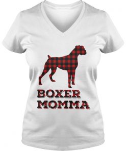 Official Pitbull boxer momma Vneck