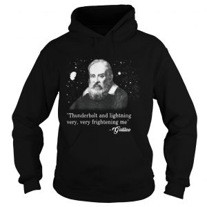 Official Thunderbolt and lightning very very frightening me galileo Hoodie