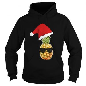 Pineapple Santa Christmas Hoodie