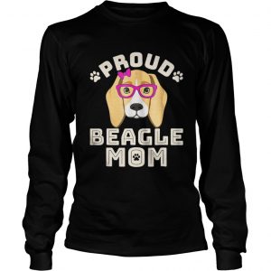 Proud beagle mom dog Longsleeve Tee