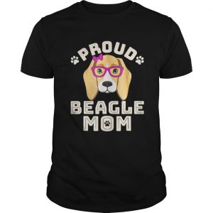 Proud beagle mom dog Unisex