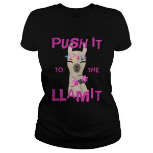 Push it to the Llamit Ladies Tee