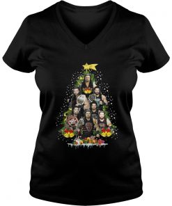 Roman Reigns Christmas tree ugly sweat Vneck