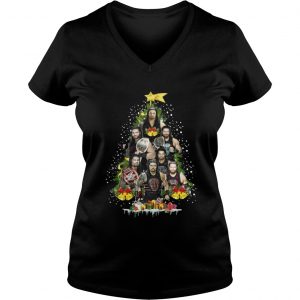 Roman Reigns Christmas tree ugly sweat Vneck