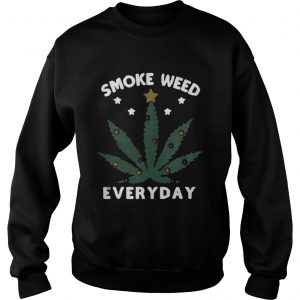 Snoop dogg smoke weed everyday christmas Sweatshirt