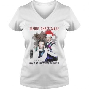 Step Brothers Merry Christmas may it be filled with activities Vneck