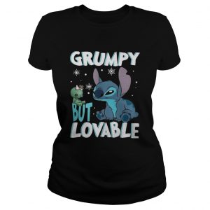 Stitch Grumpy but lovable Ladies Tee