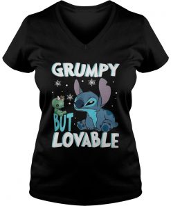 Stitch Grumpy but lovable Vneck