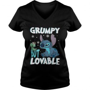 Stitch Grumpy but lovable Vneck