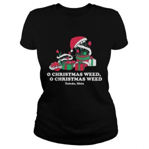 Toledo Christmas Weed Inspires Ladies Tee