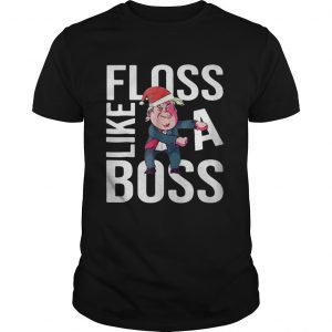 Trump Floss like a boss Chirstmas Unisex Tee