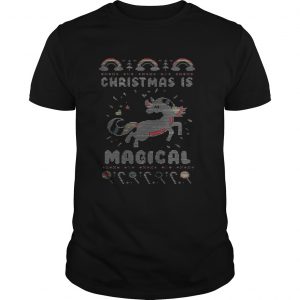 Unicorn Christmas is magical sweat Unisex Tee
