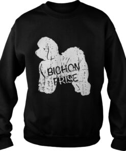 Vintage Bichon Frise Dog Lover Sweatshirt
