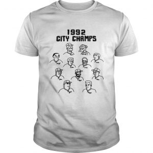 Vintage the Simpsons 1992 city champs Unisex Tee